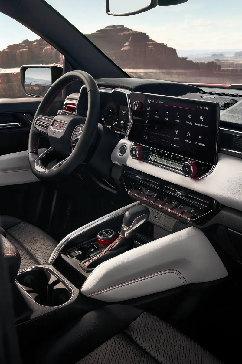 2026 GMC Canyon infotainment system at Mitch Hall GMC Snyder in SNYDER TX